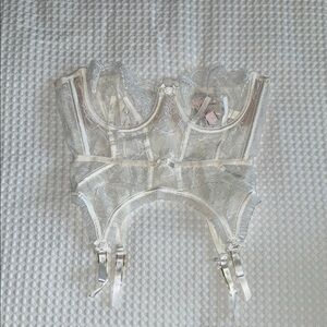 Elegant Lace Bustier Corset